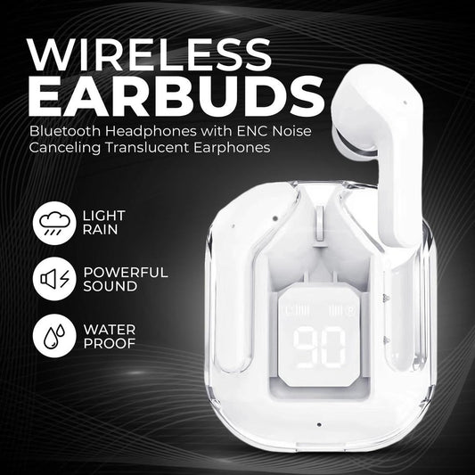 Wireless Bluetooth Transparent Earbuds Wireless Bluetooth Earbuds - ELITE TRADING